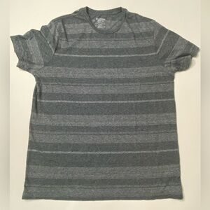 Mossimo Supply Co. Men's Gray Striped Shirt size large